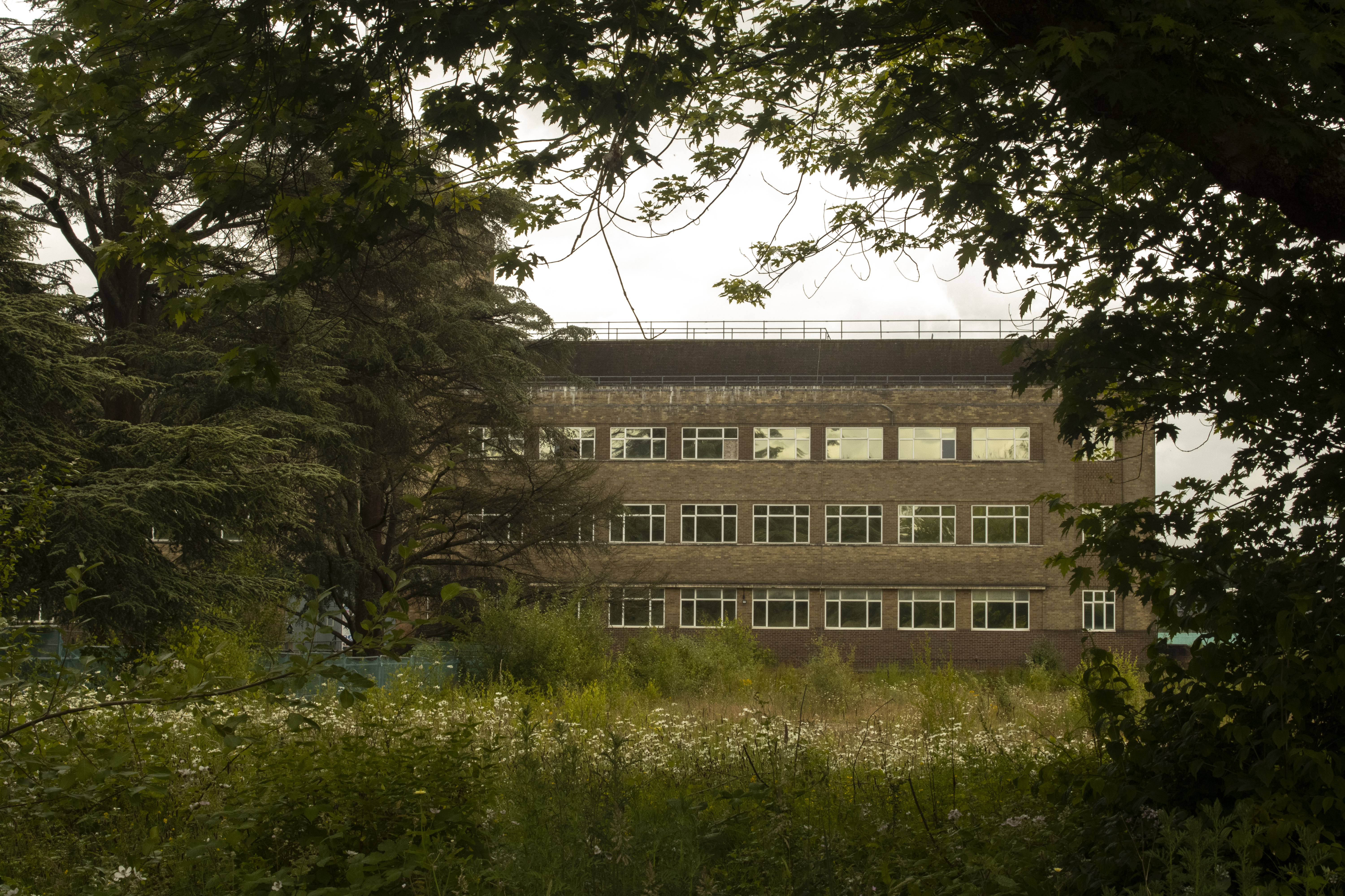 Exterior view of Novartis Horsham research block